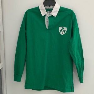 Shannon of Ireland Irish Green Rugby Shirt medium